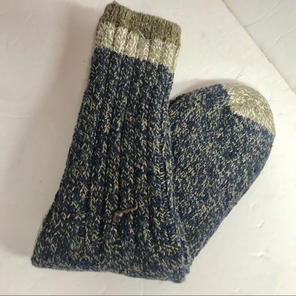 NWOT Merino Wool a Blend Thick Rag Socks Large